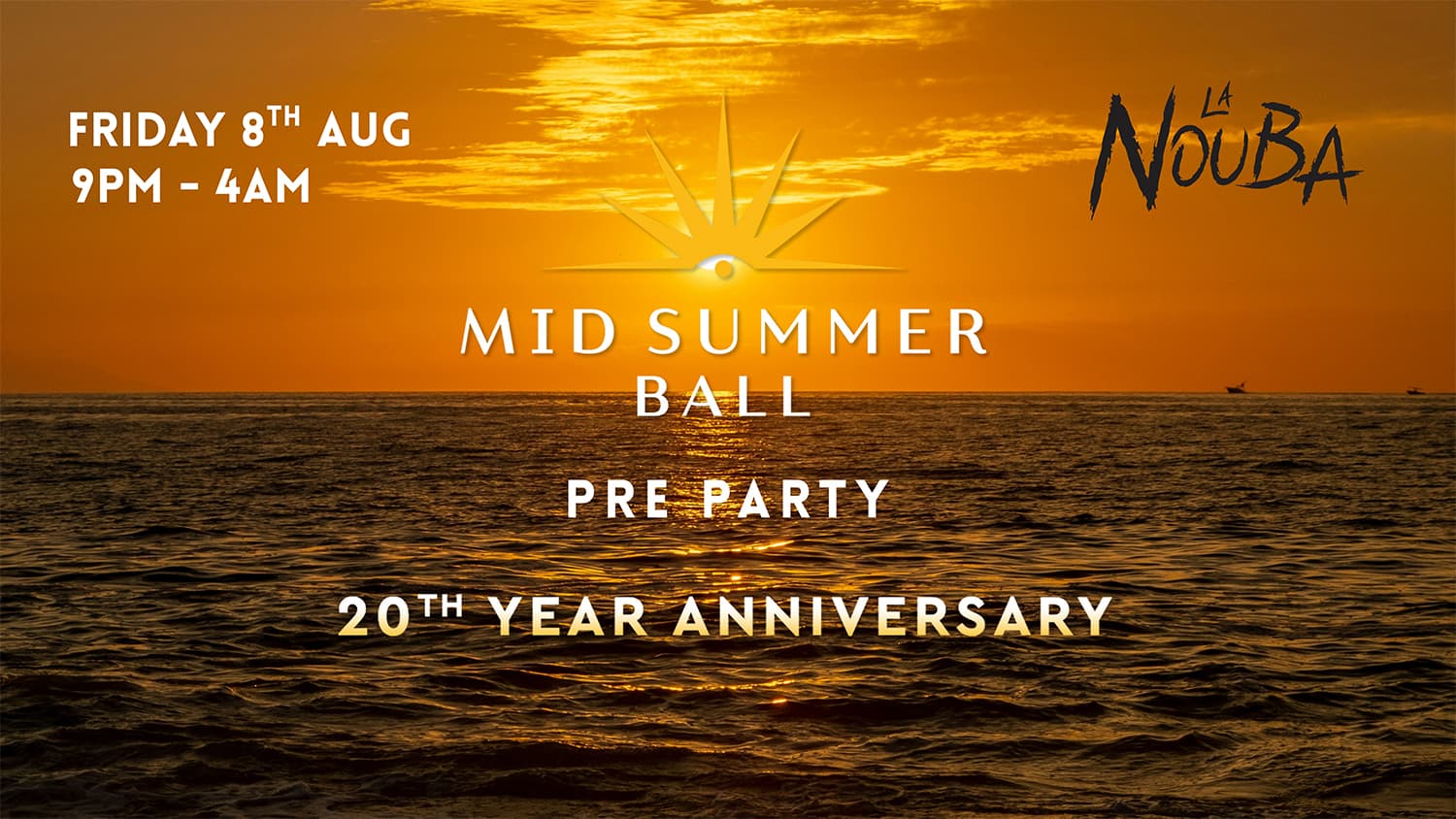 MID SUMMER BALL PRE PARTY